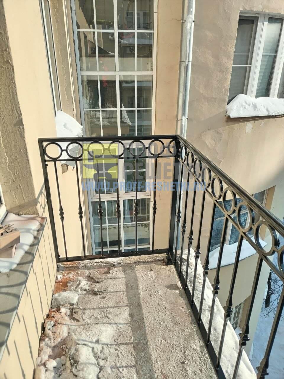 Балконное ограждение. проспект Мира 5