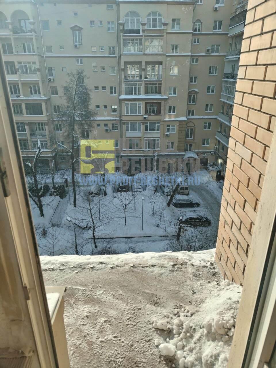 Балконное ограждение. проспект Мира 4